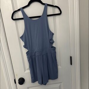 Abercrombie Kids Blue Sleeveless Romper-Worn Once
